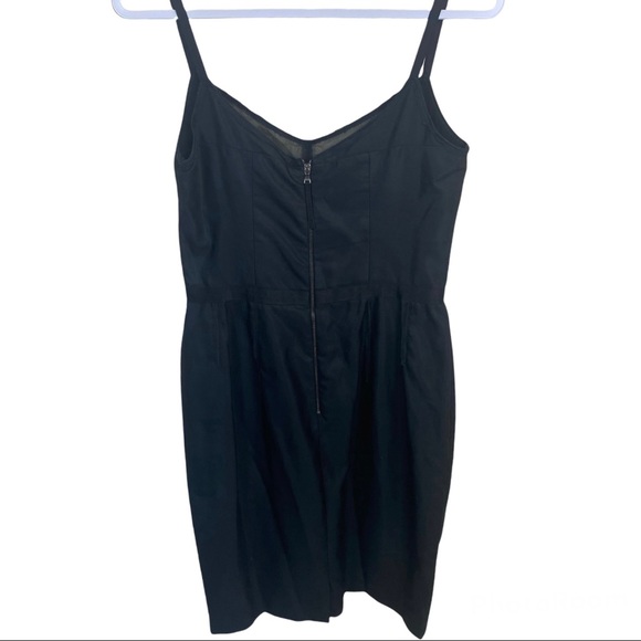 Dolce & Gabbana D&G Black and Nude Lace Panel Bow  Dress - Picture 3 of 8